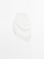 Top fluide drapé asymétrique - Limited Edition