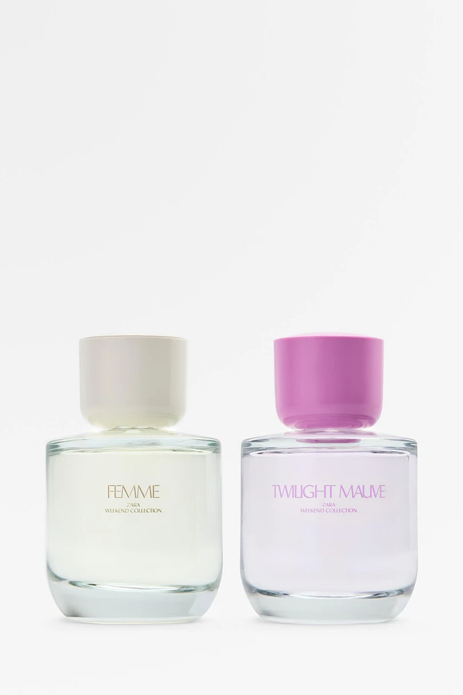 FEMME + TWILIGHT MAUVE EDT 2 X 90 ML (3.04 FL. OZ).