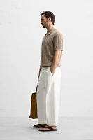 POLO EN MAILLE TORSADÉE