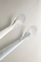 CHILDREN'S SILICONE SPOON SET