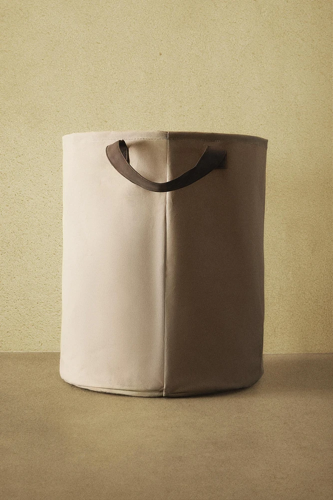 SAC FEUILLES COTON JARDIN
