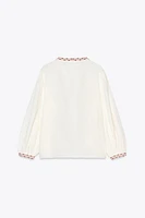 EMBROIDERED SHIRT