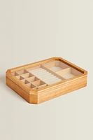 WOODEN JEWELRY BOX