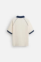 POLO JACQUARD BRODÉ