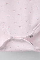 FIVE-PACK OF PATCHWORK BODYSUITS