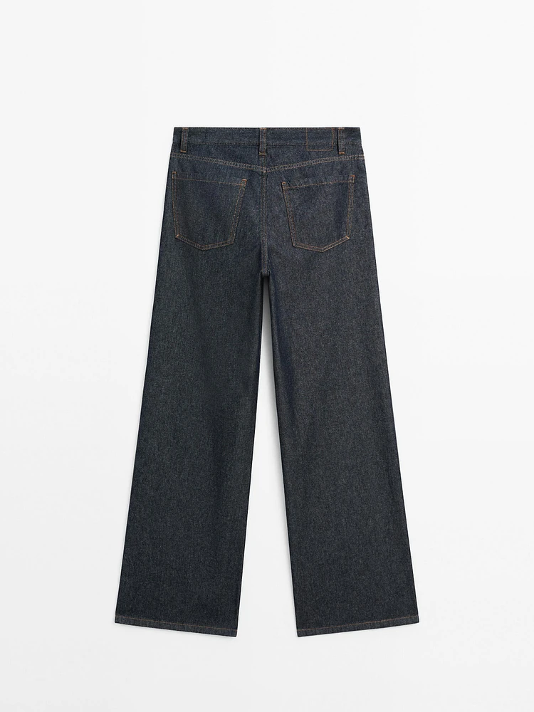 Jean large taille moyenne
