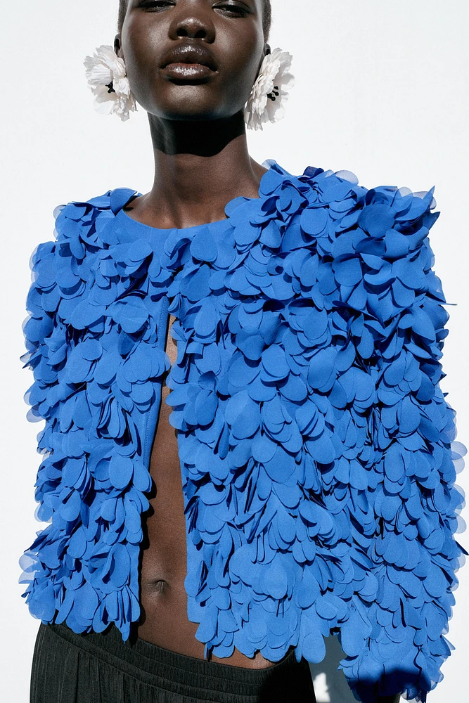 VESTE PÉTALES