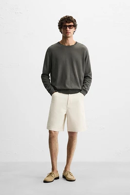 CANVAS TEXTURED SHORTS