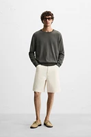 CANVAS TEXTURED SHORTS