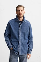 DENIM OVERSHIRT