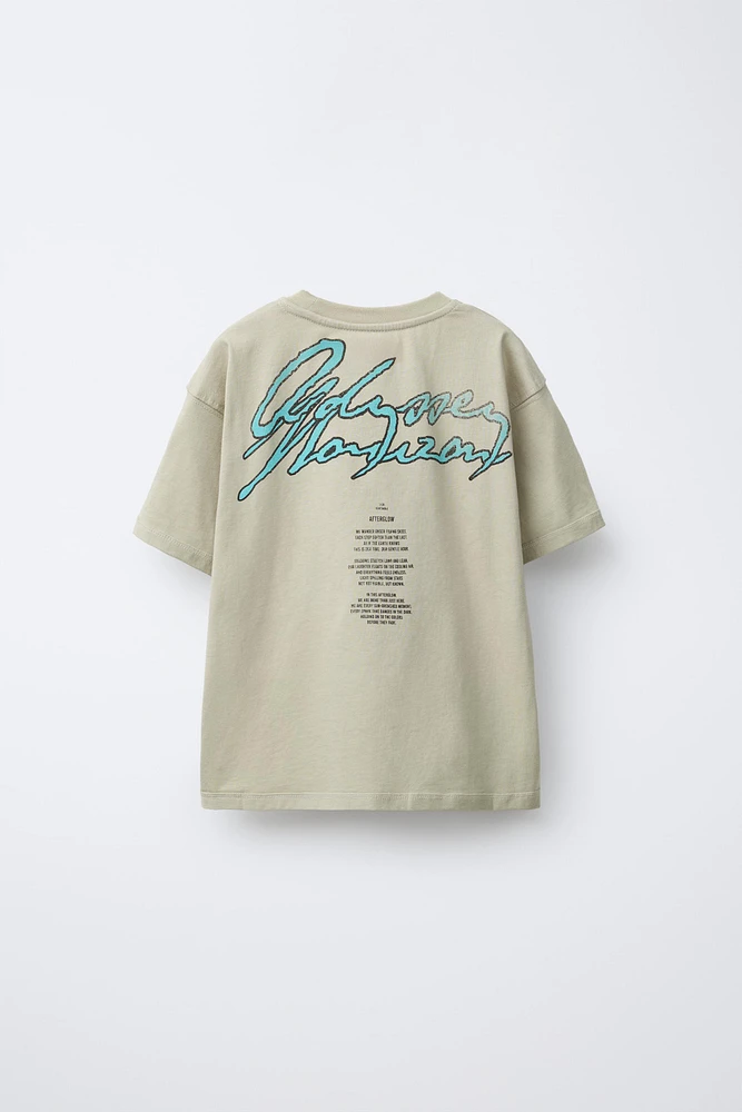 TEXT PRINT T-SHIRT