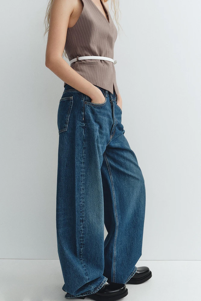 JEAN TRF BAGGY TAILLE CROISÉE NORMALE