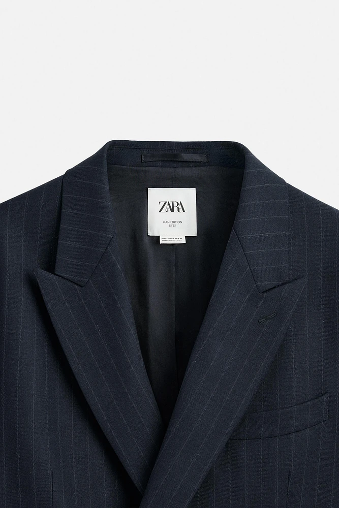 PINSTRIPE SUIT JACKET LIMITED EDITION