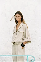 CUFFED HEM PANTS