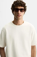 SWEAT COUPE REGULAR STRUCTURÉ
