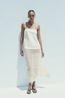 TOP AVEC ORGANZA