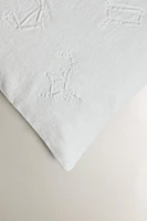 HOUSSE DE COUSSIN BRODERIES