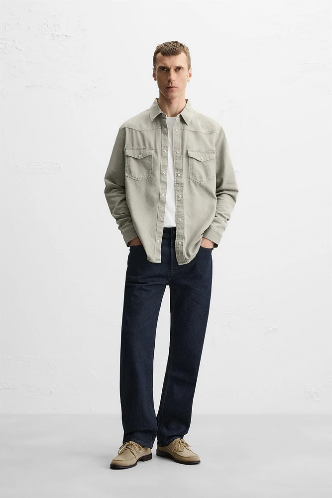 DENIM WESTERN SHIRT