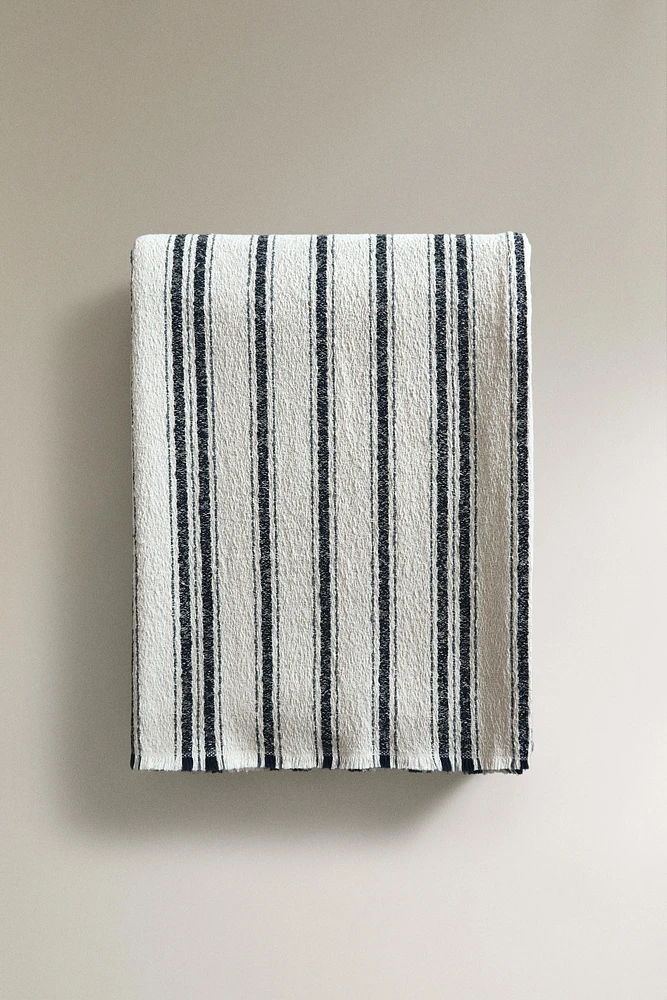 PLAID COTON RAYURES