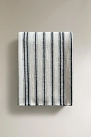 STRIPED COTTON BLANKET