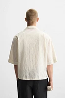 WAVY EMBROIDERED SHIRT