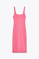 FITTED MIDI DRESS