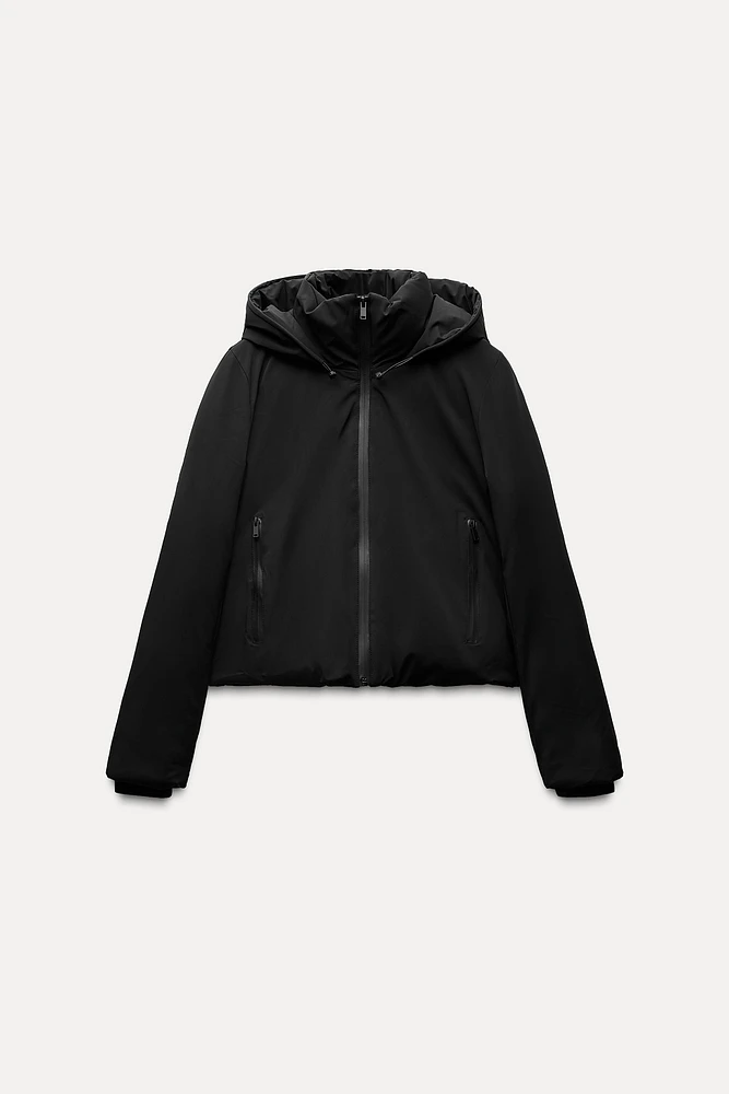 WATER AND WIND PROTECTION CROPPED ANORAK