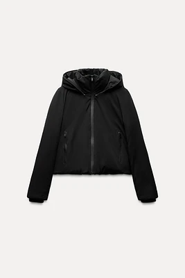 WATER AND WIND PROTECTION CROPPED ANORAK