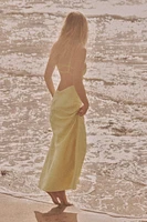 ROBE MIDI SATINÉE