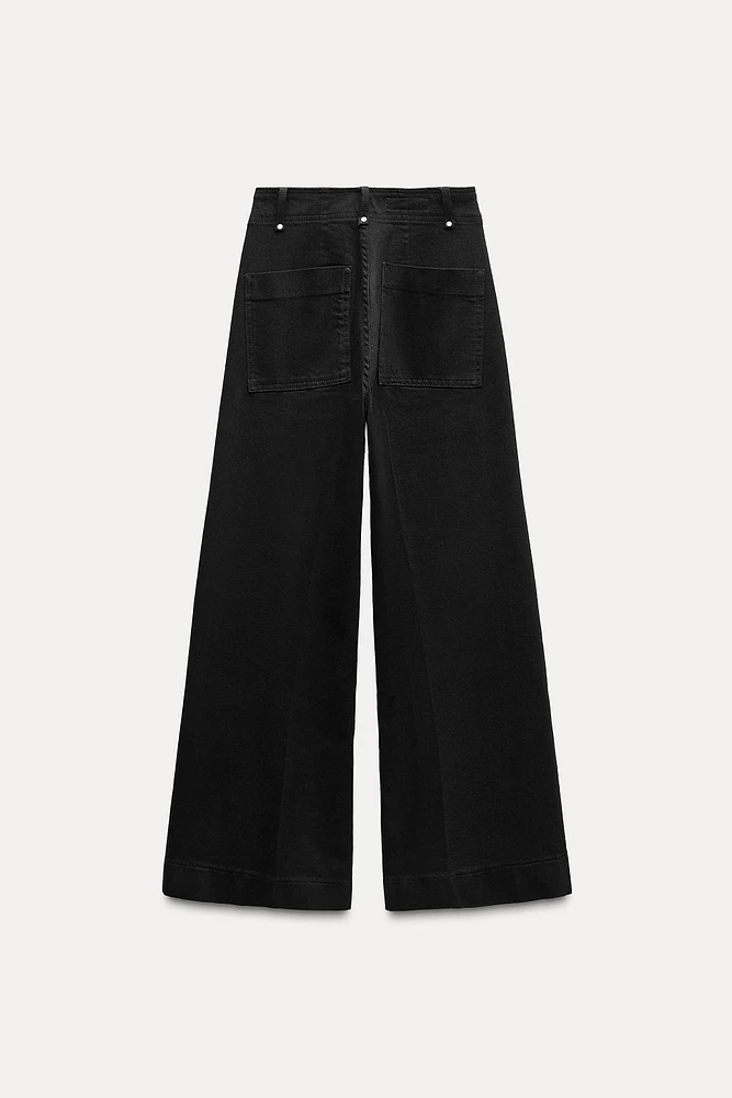 ZW COLLECTION HIGH WAIST WIDE LEG JEANS