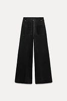 ZW COLLECTION HIGH WAIST WIDE LEG JEANS