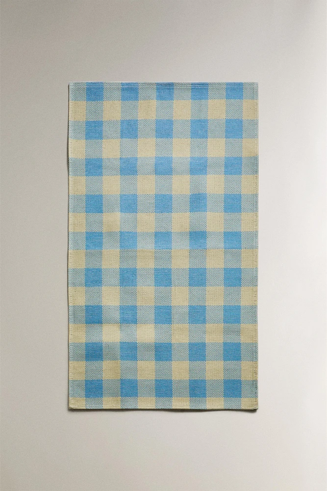 SQUARE COTTON AREA RUG