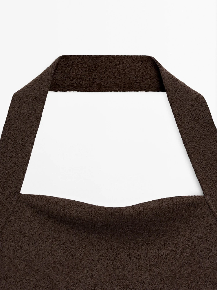 Halterneck swimsuit