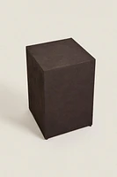 SQUARE METAL SIDE TABLE