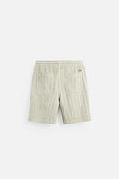 BERMUDA JACQUARD RAYURES