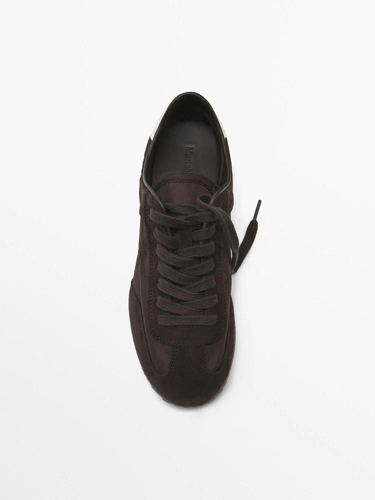 Combined fabric trainers