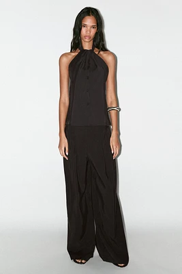 TOP GILET HALTER