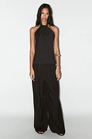 TOP GILET HALTER
