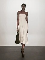 Robe longue bustier