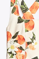 PRINTED SHORT DRESS