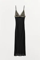 ROBE À BRETELLES FANTAISIE