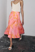 JUPE MIDI IMPRIMÉE ZW COLLECTION