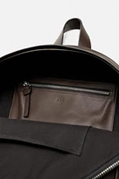 LEATHER BACKPACK