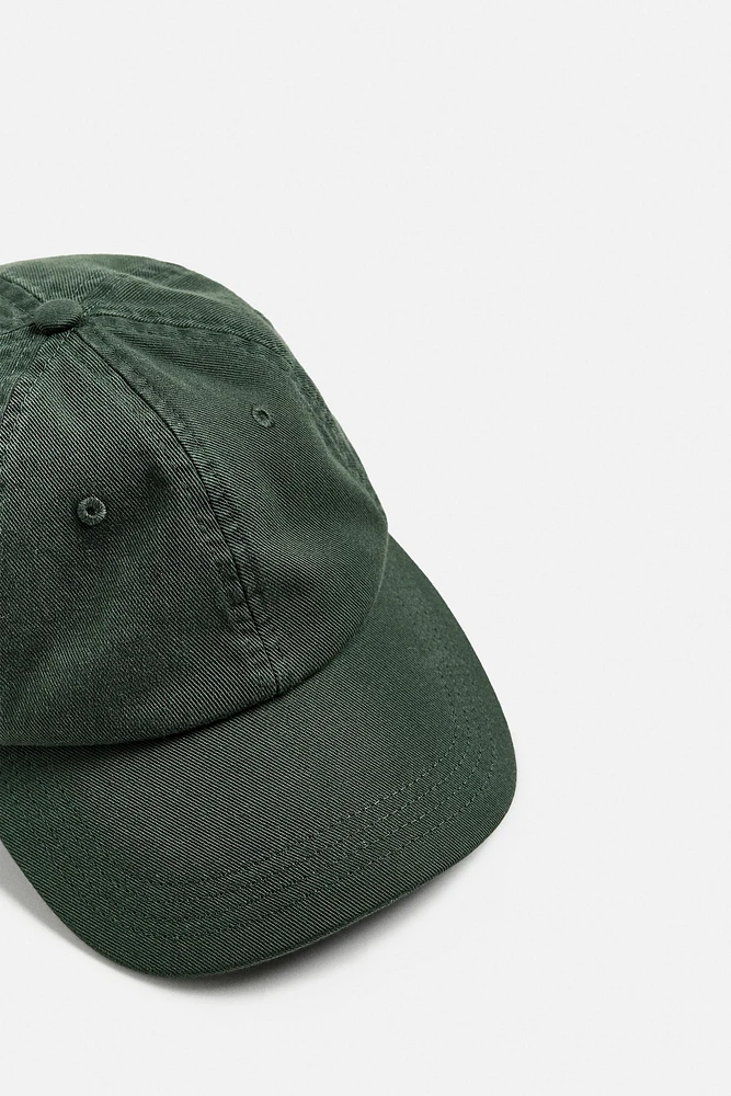 CASQUETTE STRUCTURÉE EN COTON