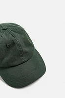 COTTON TEXTURED CAP