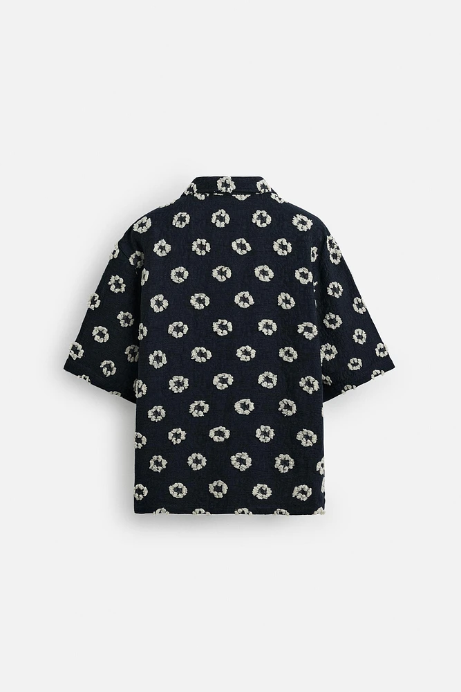 TEXTURED JACQUARD SHIRT