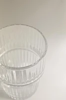 TASSE VERRE RELIEF