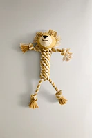 KNOTTED LION DOG CHEW TOY