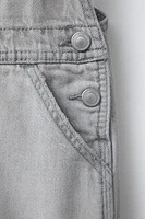 SALOPETTE SHORT EN DENIM