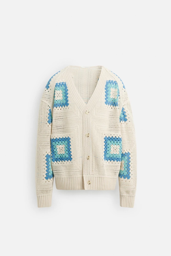 CARDIGAN CROCHET